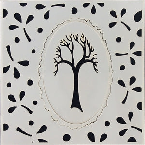 Art Inspirations Ink & Earth Stencils - Little Tree 5.5”x 5.5”