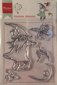 Hetty’s Gnomes by Marianne Design Clear Stamp Set - Gnomes Autumn - 5 Stamps