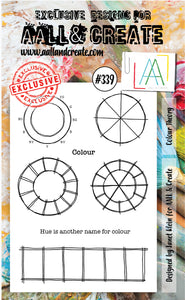 AALL & Create - A6 Clear Stamp Set Designed by Janet Klein - Colour Theory#339