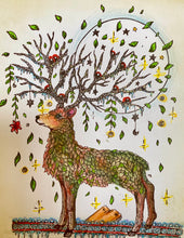 Art Inspirations with Martina A5 Stamp Set - Proud Noel Stag - 7 Stamps