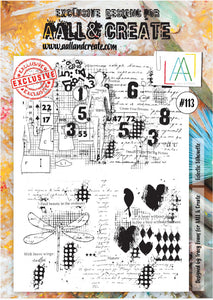 AALL & Create - A4 Clear Stamp Set Designed by Tracy Evans - Eclectic Silhouette #113