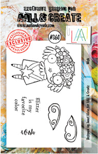 AALL & Create - A7 Clear Stamp Set Designed by Janet Klein - #360