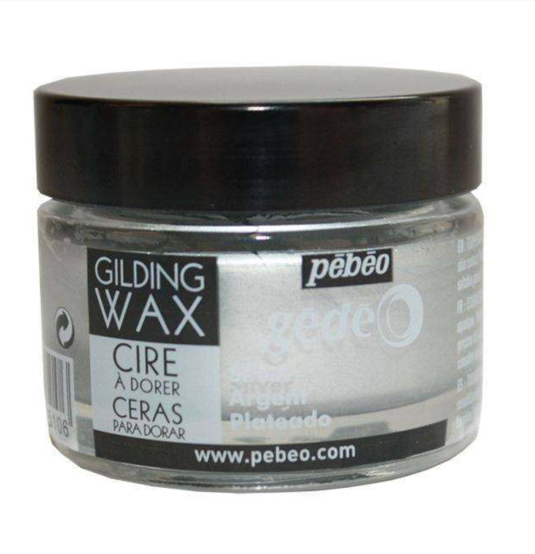 Pebeo Gilding Wax Silver 30ml