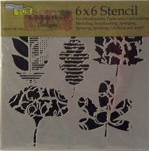 TCW Rebekah Meier Designs Stencils - Leaf Collection 6”x 6”