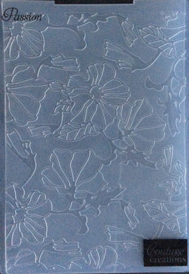 Couture Creations Embossing Folder - Fine Designs Collection: Passion