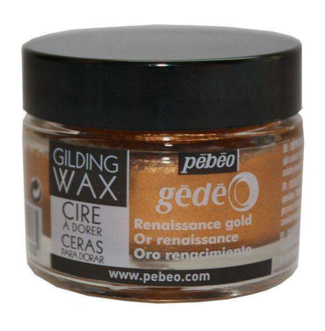 Pebeo Gilding Wax Renaissance Gold 30ml