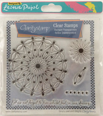 Clarity Stamp Unmounted Clear Stamp Set of 5 Designed by Leonie Pujol - Dream Circus