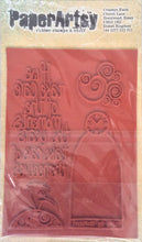 PaperArtsy Squiggly Ink Rubber Stamp & Stuff - Ding & Dong SIDD6. 9.5cm x 13.5cm
