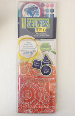 Gel Press Petites Reusable Gel Printing 3” Plates pack of 3