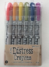 Tim Holtz | Ranger Distress Crayons Pack of 6