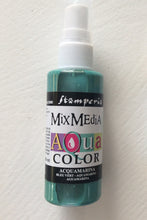 Stamperia Mixed Media Iridescent Aqua Color 60ml