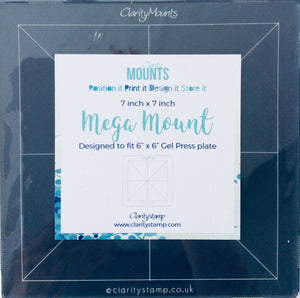 Clarity Stamp Mega Mount 7” x 7”
