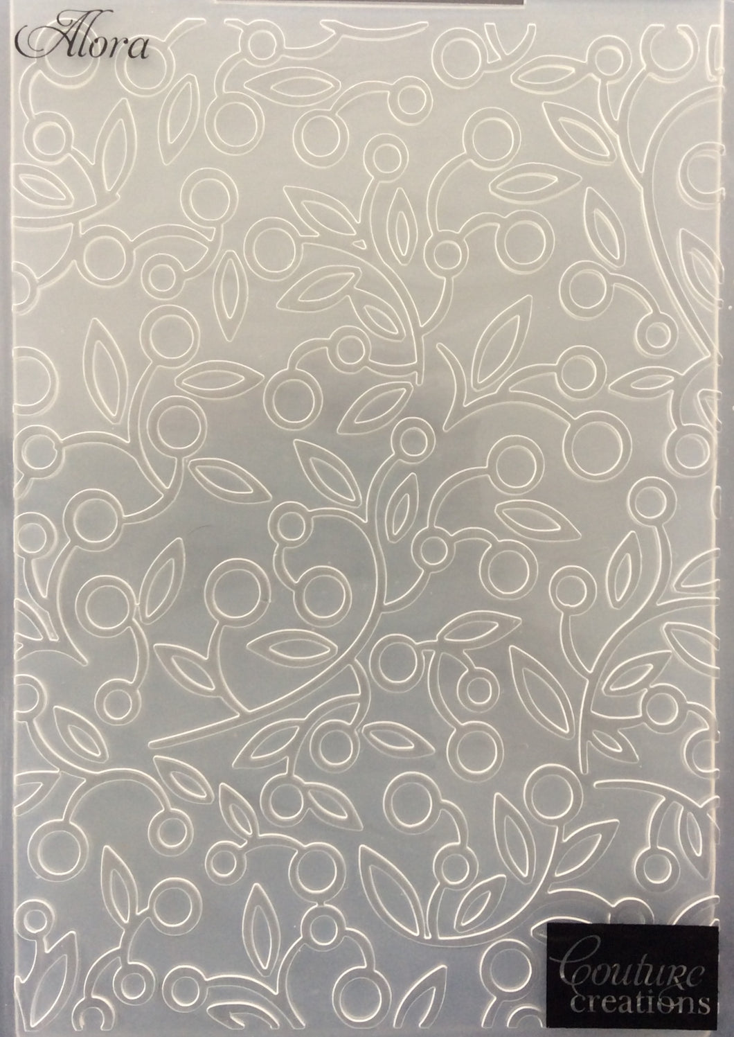 Couture Creations Embossing Folder - Serenity Collection: Alora
