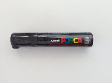 Uni-ball PC-8K POSCA Marker Broad Chisel Tip Black