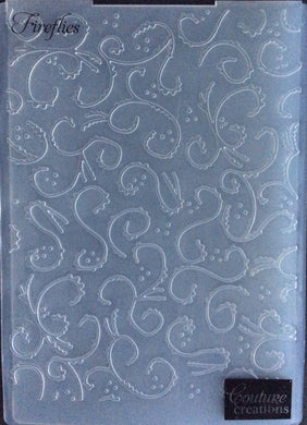 Couture Creations Embossing Folder - Art Nouveau Collection: Fireflies
