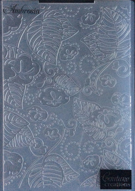 Couture Creations Embossing Folder - Serenity Collection: Ambrosia