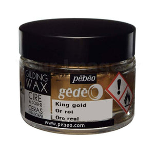 Pebeo Gilding Wax King Gold 30ml