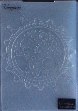 Couture Creations Embossing Folder - World Fair Collection: Timepiece