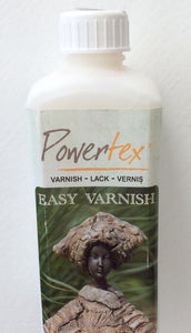 Powertex Easy Varnish - in two sizes 1Kg or 250ml