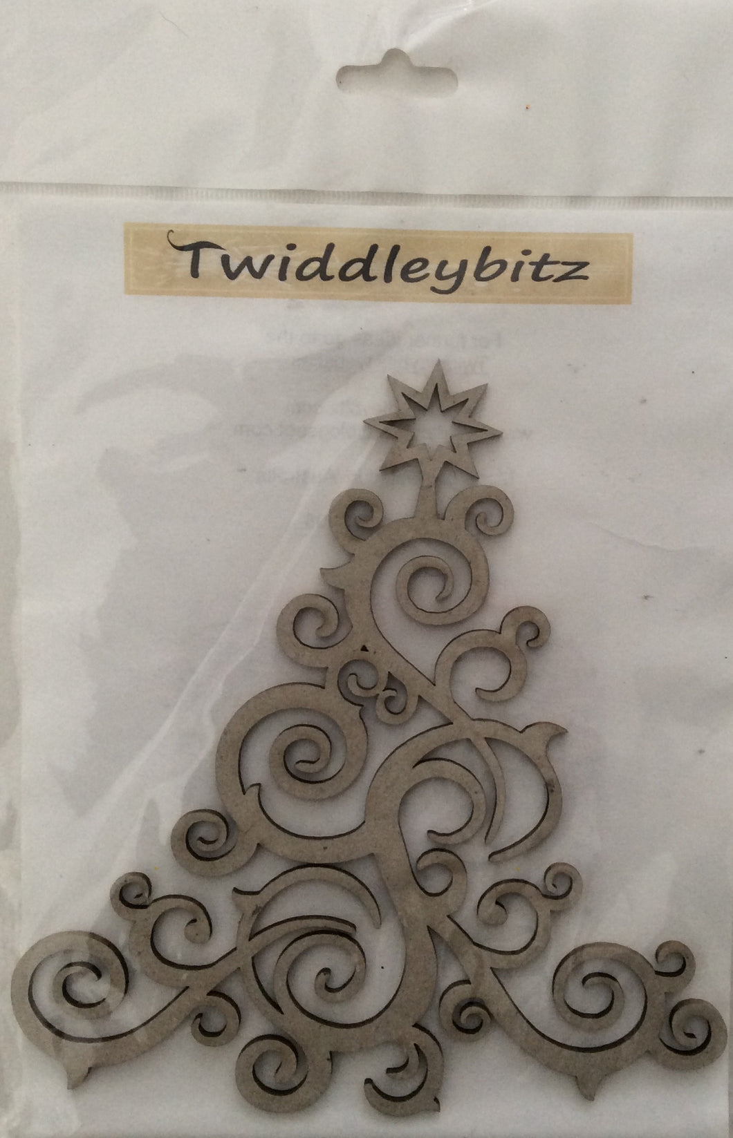 Twiddleybitz Large Curly Christmas Tree