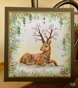 Art Inspirations with Martina A4 Stamp Set - Sparkle Reindeer and Wonder - 18 Stamps
