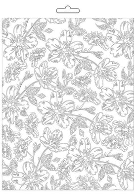 Stamperia Soft Mould A5 - Atelier Van Gogh Blossoms K3PTA579
