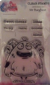 Art Inspirations with Mr Barghest A7 Stamp Set - Sweet Cheeks