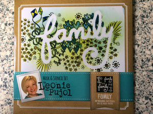 Crafters Companion Mask & Stencil Set by Leonie Pujol - Family