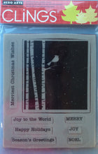 Hero Arts Clings Rubber Stamp - Merriest Christmas Wishes 12cm x 15cm