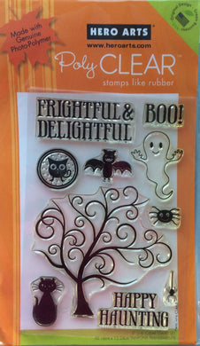 Hero Arts Polyclear Stamps - Frightful 4