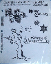 Stampers Anonymous Tim Holtz Collection - Winter Sketchbook